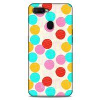 Oppo Ax7 Kılıf Pastel Renkler (30) Silicone Case Turkuaz Pembe