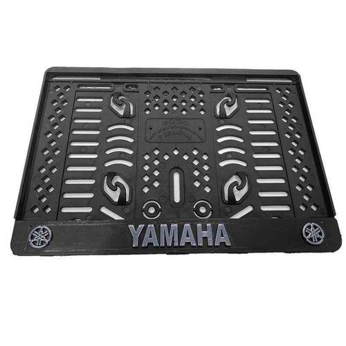SEVGENT Yamaha Nikel Çıtçıt Plastik (15X24 Cm) Kırılmaz Plakalık