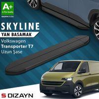 S-Dizayn VW Transporter T7 Skyline Siyah Yan Basamak 263 Cm 2024 Üzeri A+ Kalite