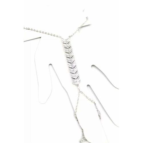 Taşlı Şahmeran Bileklik - Gümüş