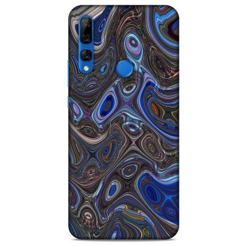 Huawei Y9 Prime 2019 Uyumlu Kılıf Mavi Delisi (4) Koruma Kılıfı Yağlıboya