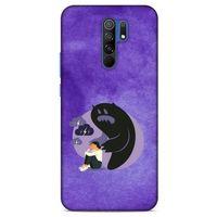 Xiaomi Redmi 9 Kılıf Depresyon (41) Tank Kılıf Koyu Yeşil Pembe