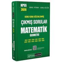 2026 KPSS Matematik Konu Konu Çıkmış Sorular Pegem