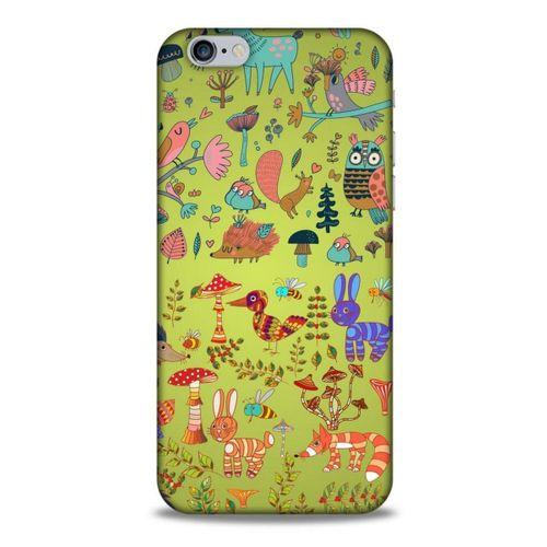 Animax Flora Jungle Apple Iphone 6S Kılıf Desenli Silikon