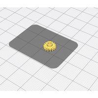 Audi 100 c3 Kilometre Göstergeci Sayacı Dişlisi 1982 - 1990 SLA Baskı 01304