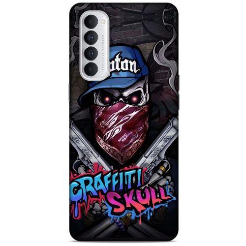 Oppo Reno 4 Pro Uyumlu Kılıf Motorsiklet (33) Hybrid Kılıf Harley Davidson