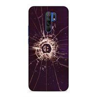 Xiaomi Redmi 9 Kılıf Black Mirror Arka Kapak Silikon Koruma Full Koruyucu