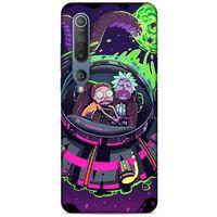 Xiaomi Mi 10 Uyumlu Kılıf Rick And Morty (21) Koruyucu Kapak Brad