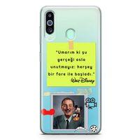 Samsung Galaxy M40 Kılıf Caps Walt Disney Arka Kapak Koruma Desenli Full Koruyucu