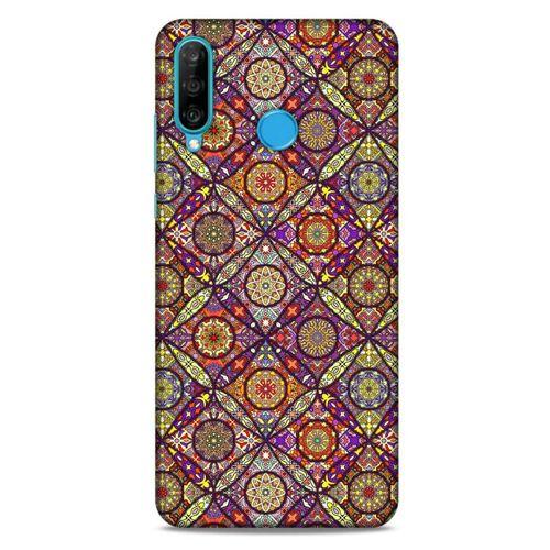 Ethnic Culture (96) Huawei P30 Lite Kılıf Silikon Kapak Desenli
