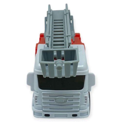 İş Makinaları Serisi - Sürtmeli İtfaiye Aracı 12 cm  - Merdiven