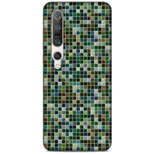 Mermer Desenli (29) Tema Arka Koruma Kılıfı Haki Xiaomi Mi 10 Pro Kılıf