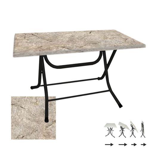 Dockers Klasik Katlanır Masa 80x120 cm - (Werzalit, Wermodin ve Allzalit Tabla) - Scala Marble