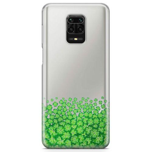 Xiaomi Redmi Note 9 Pro Kılıf Yoncalar Arka Kapak Koruma Desenli Full Koruyucu