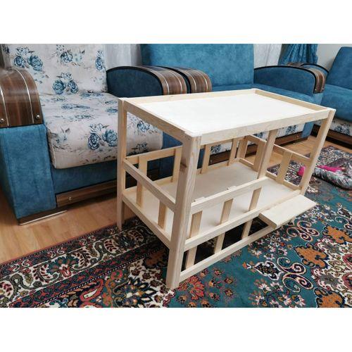 Ahşap kedi yatağı