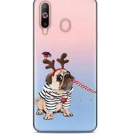 Zoologix (21) Samsung Galaxy M31s Şeffaf Kılıf Silikon Desenli