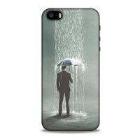 Apple iPhone SE Kılıf Depresyon (49) Ultra Silikon Kılıf Sarı Yeşil