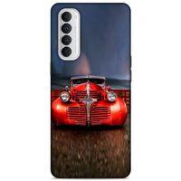 Lopard Oppo Reno 4 Pro Uyumlu Kılıf PickUpX (43) Thin Fit Kılıf Kırmızı Ateşli