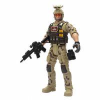 Eğitici Çocuk Oyuncak Soldier Force Asker Figür 32 cm