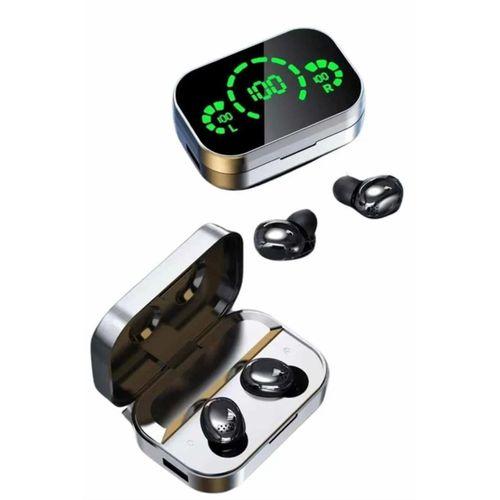 Yeni Nesil Bluetooth Kulaklık Çağrı Cevaplayabilen Dijital Göstergeli Powerbankli