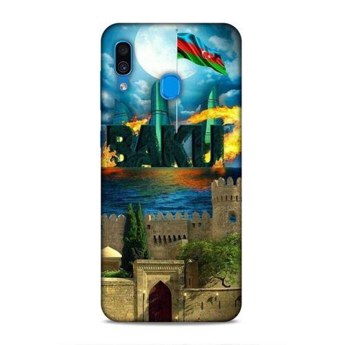 Samsung Galaxy A30 Uyumlu Kılıf Azarbaijan (50) Shockproof Kılıf Bakü Simgeler