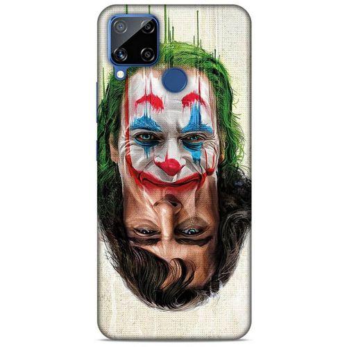Realme C15 Uyumlu Kılıf Joker (34) Slim Armor Kılıf Burgonya