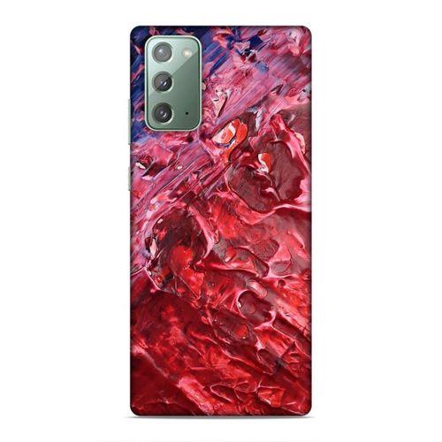 Samsung Galaxy Note 20 Kılıf Tarcinli Seker Arka Kapak Silikon Koruma Full Koruyucu