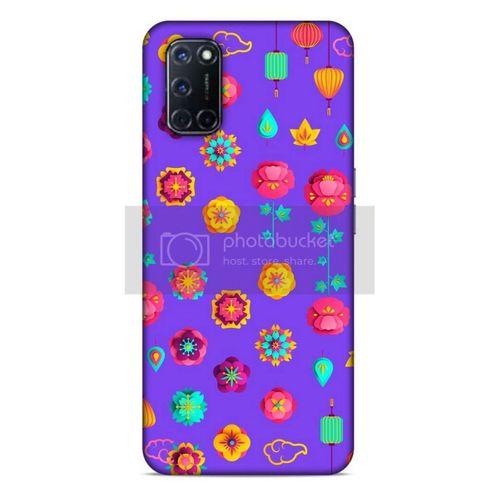 Origami Mor Samsung Galaxy A80 Kılıf