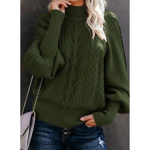 Kadın Uzun Kollu Balıkçı Yaka Triko Kazak