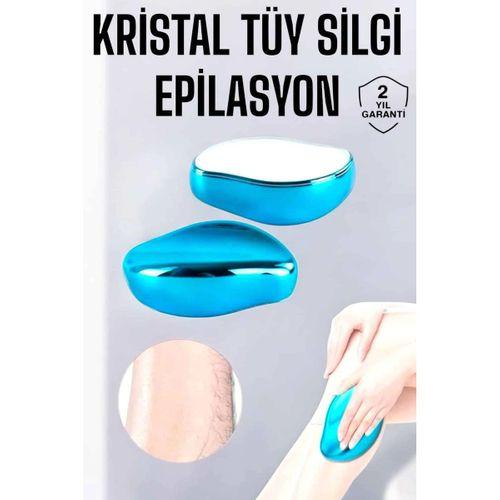 Epilasyon Aleti Bacaklar Kollar İçin Yıkanabilir Kristal Epilatör Tüy Silgi