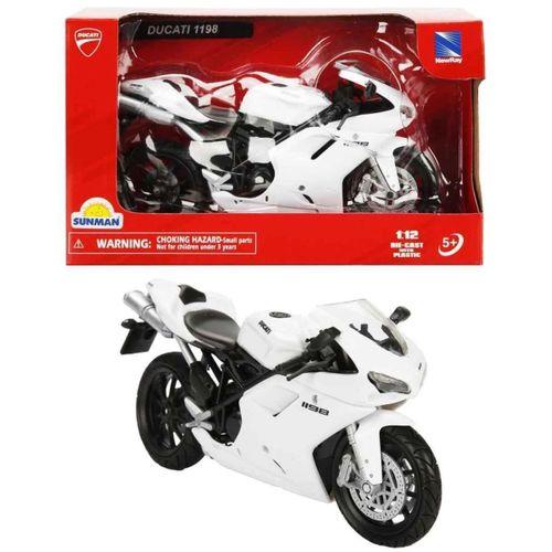 Çocuk Eğitici Oyuncak57143 SUN-  Ducatı 1198 Kırmızı  1 :12