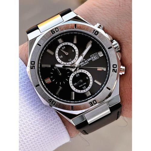 Daniel Klein Deri Kordon İç Kadran Fonksiyonları Aktif 3 Atm Suya Dayanıklı Erkek Kol Saati E140003-1