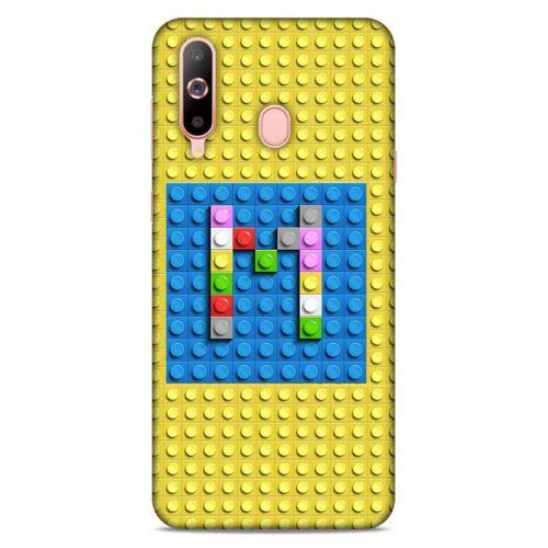 Lopard Samsung Galaxy A60 Uyumlu Kılıf BloX (24) Darbe Emici Kılıf M Harfi