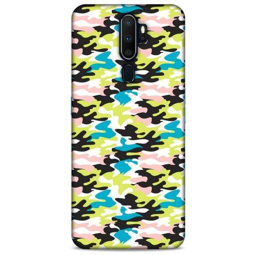 Kamuflaj 04 Oppo A9 2020 Kılıf Silikon Kapak