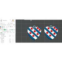 Özgün Küpe Tasarımı – 3D Baskı Takı (Bu ürün Sadece Plastik parçadır - Almadan Önce Soru Sorabilirsiniz)