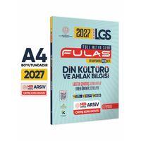 2027 8 Sınıf Full LGS Altın Seri FULAS DİN KÜLTÜRÜ ve AHLAK BİLGİSİ Çıkmış Soru Bankası Modüler Set