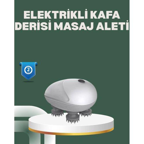 Derin Masaj Sağlayan Elektrikli Kafa Masaj Aleti