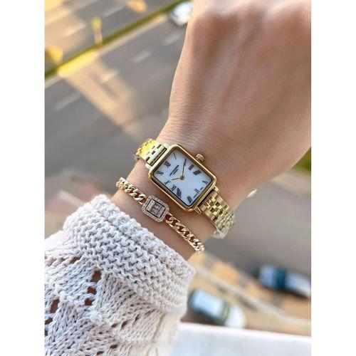 Lee Cooper Küçük Kasa Vintage Özel Tasarım 2 Yıl Garantili 3 Atm Kadın Kol Saati+Bileklik 08232.120