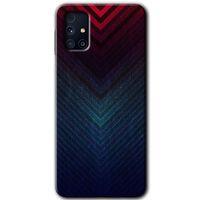 Samsung Galaxy M31s Kılıf Baskılı Kapak - Abstract 4 +Tam Ekran Koruyucu