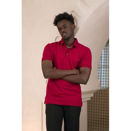 Paul Martin Örme Polo Yaka Regular Fit Pamuklu Ve Likralı T-shirt