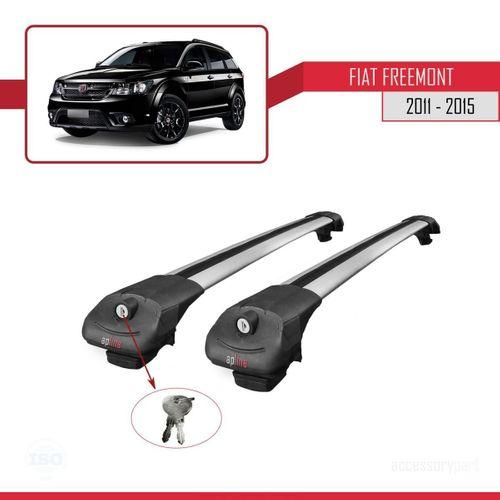 Fiat Freemont 2011-2015 Arası ile uyumlu ACE-1 Ara Atkı Tavan Barı GRİ