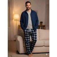 Pijalüx Tek Alt Ekose Kalın Poplin Ev Pantalonu