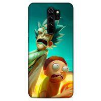 Xiaomi Redmi Note 8 Pro Uyumlu Kılıf Rick And Morty (24) Darbe Emici Kılıf Frank Palicky