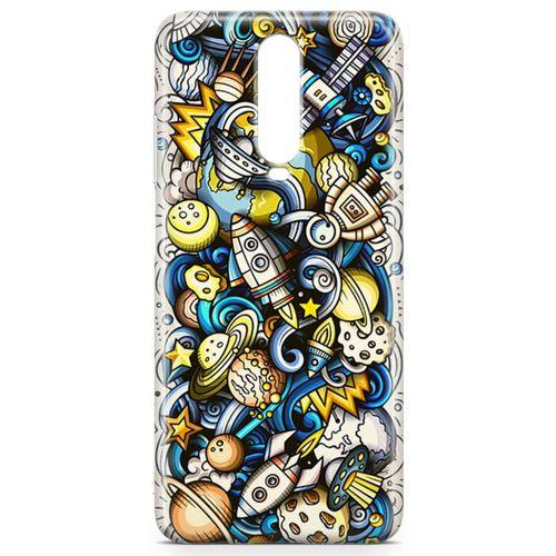 Xiaomi Redmi K30 Kılıf Uzay Yolu Arka Kapak Koruma Desenli Full Koruyucu