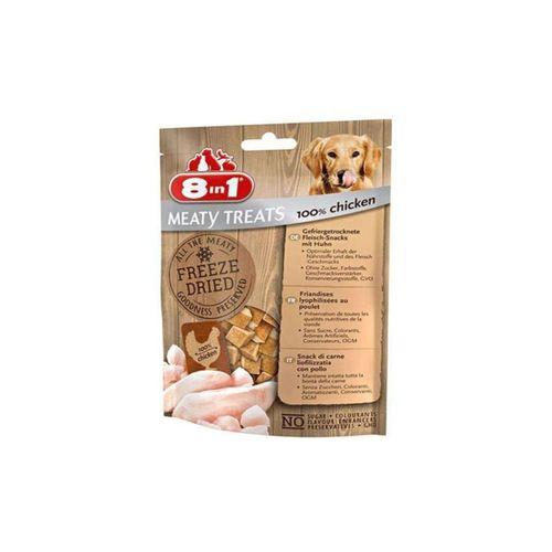 8IN1 Meaty Treats Freeze Dried Köpek Ödül Maması - Tavuklu & Havuçlu - 50GR