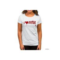 Dexter Love Beyaz Kadın Tişört