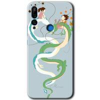 Huawei Y9 Prime 2019 Kılıf Baskılı Kapak - Snake Friendship +Tam Kaplayan Mat Seramik