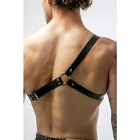 Tek Omuz Deri Erkek Harness