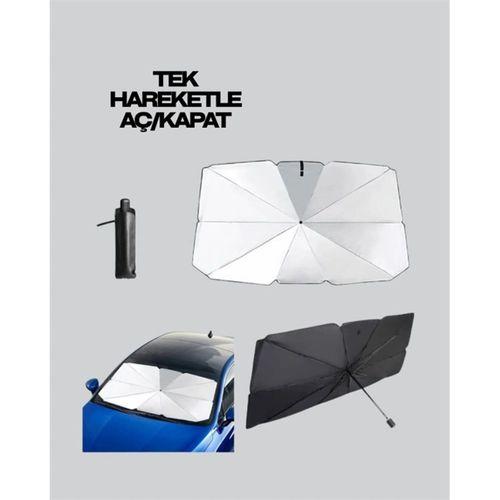 Kalın Kumaşlı Ön Cam Güneşliği – Solmaz, Deforme Olmaz, Uzun Ömürlü