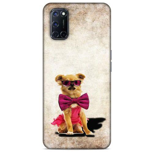 Oppo A92 Kılıf Köpek Kıyafetleri (14) Lansman Kılıf Chihuahua Papyon